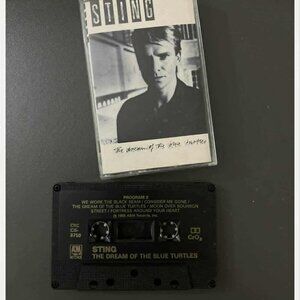 Sting – The Dream of the Blue Turtles Cassette Tape VG+ C43